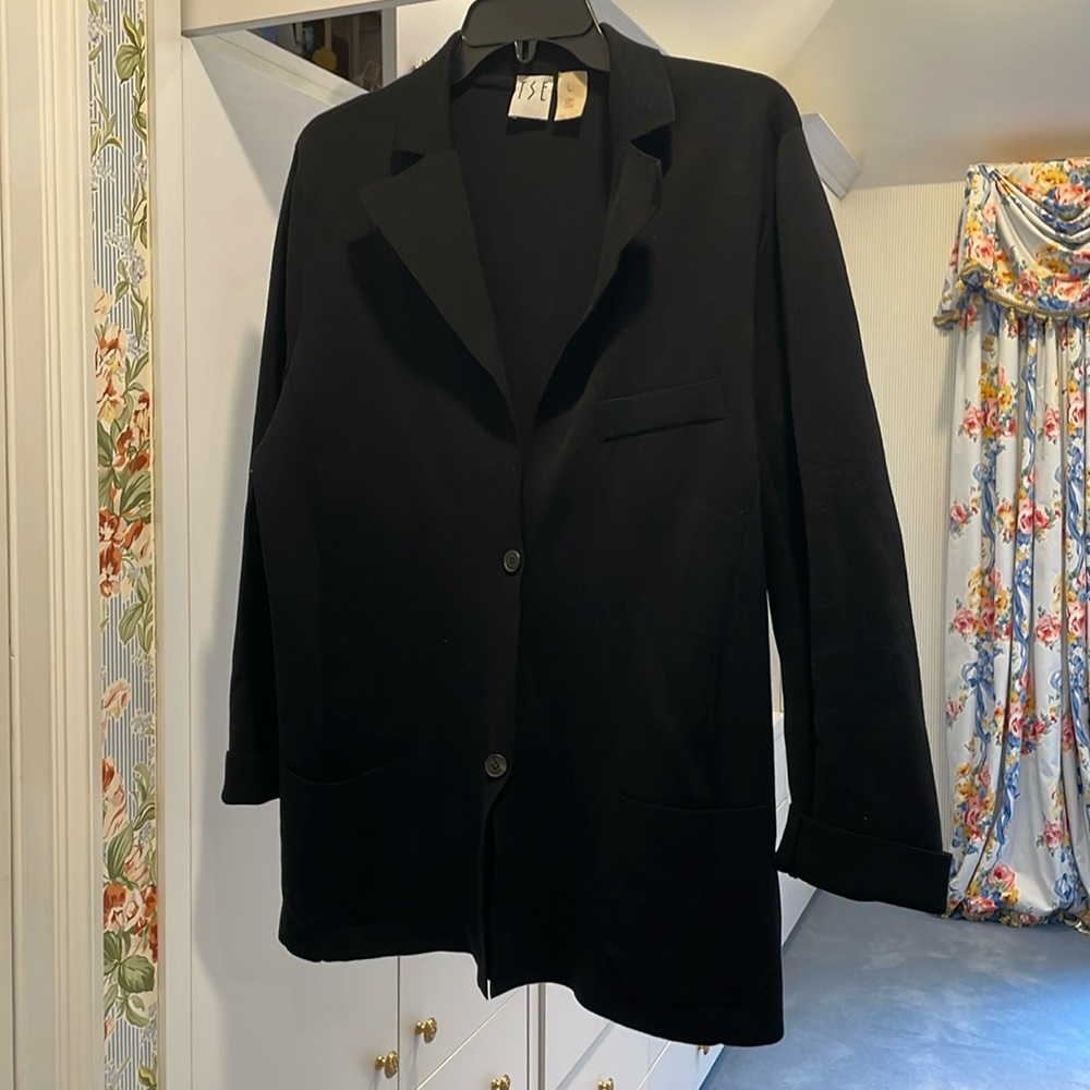TSE knit blazer